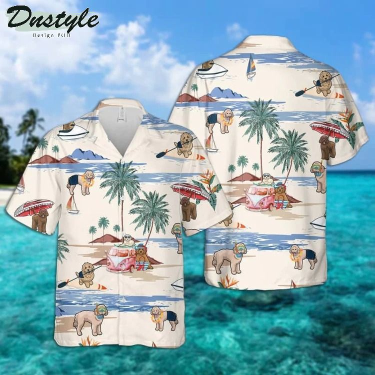 Doodle Summer Beach Hawaiian Shirt