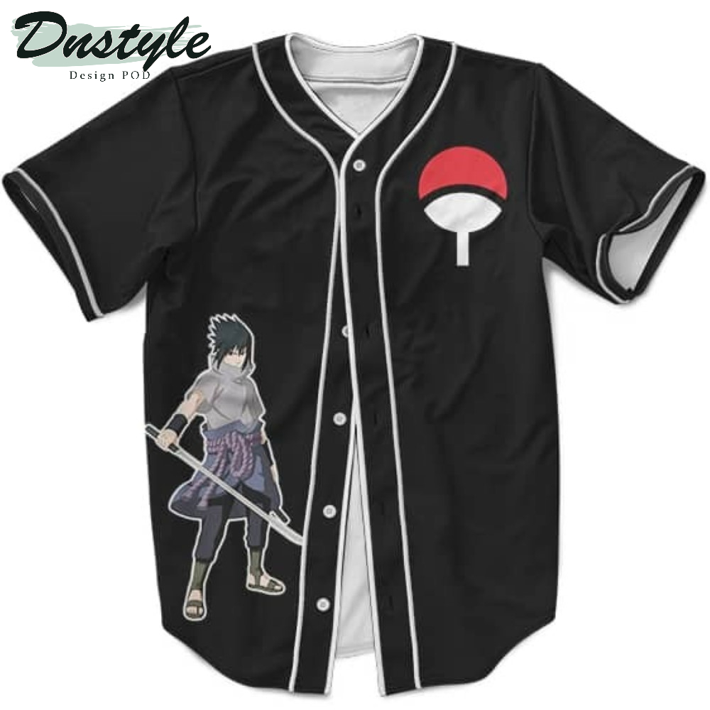 Uchiha Sasuke Sharingan Rinnegan MLB Baseball Shirt