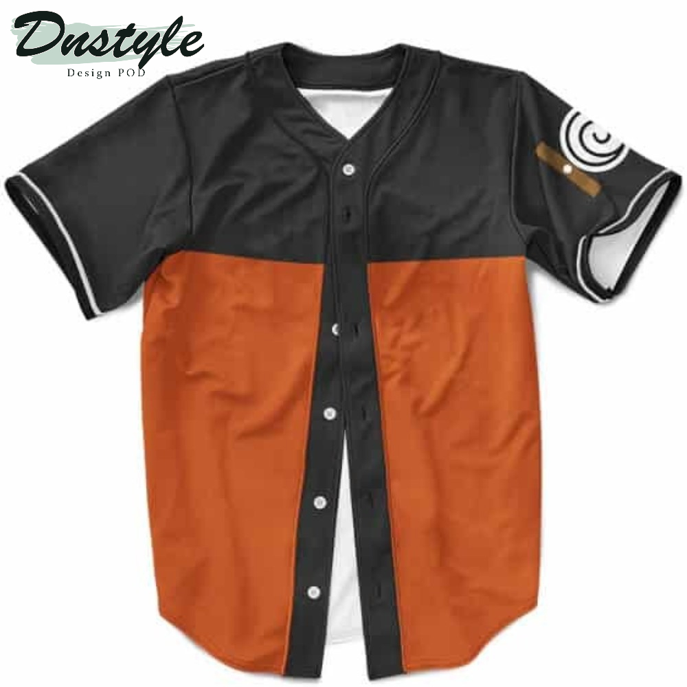 Classic Teen Uzumaki Naruto Shippuden Cosplay Baseball Jersey