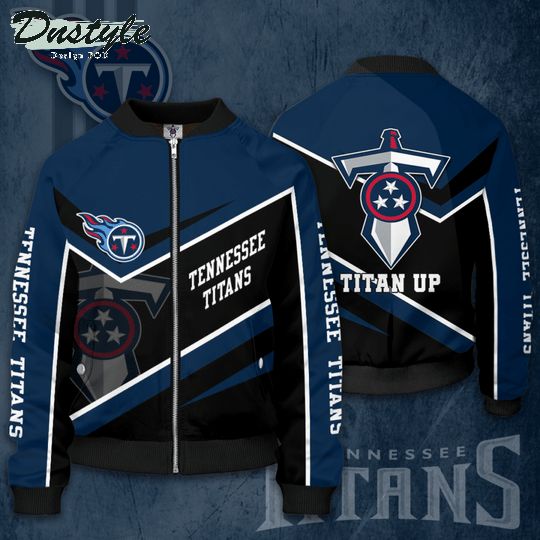Tennessee Titans Football Team Titan Up  Bomber Jacket