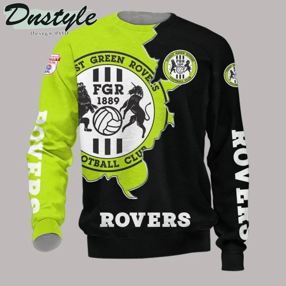 Forest Green Rovers FC 3d All Over Printed Hoodie