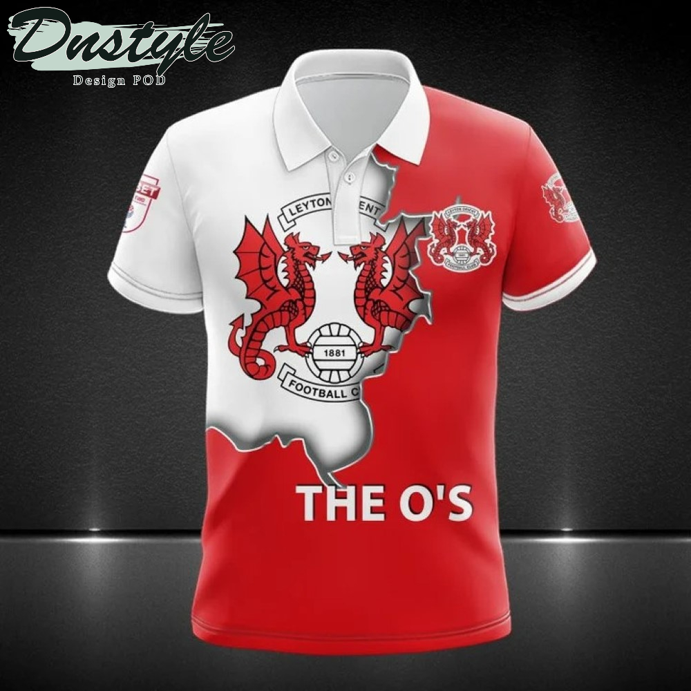 Leyton Orient The O'S 3d All Over Printed Hoodie