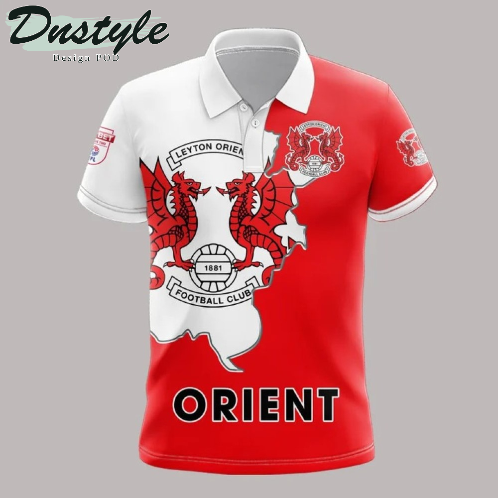 Leyton Orient 3d All Over Printed Hoodie