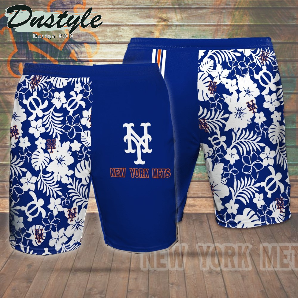 Personalized New York Mets Hawaiian Shirt And Short #2