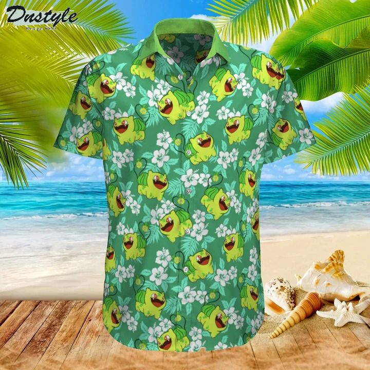 Pokemon Bulbasaur Hawaiian Shirt