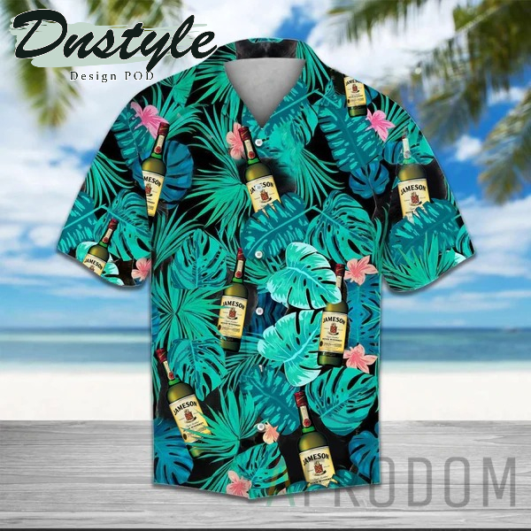 Green Tropical Palm Jameson Hawaii Shirt