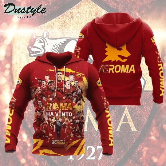 As Roma Havinto 3d all over printed hoodie