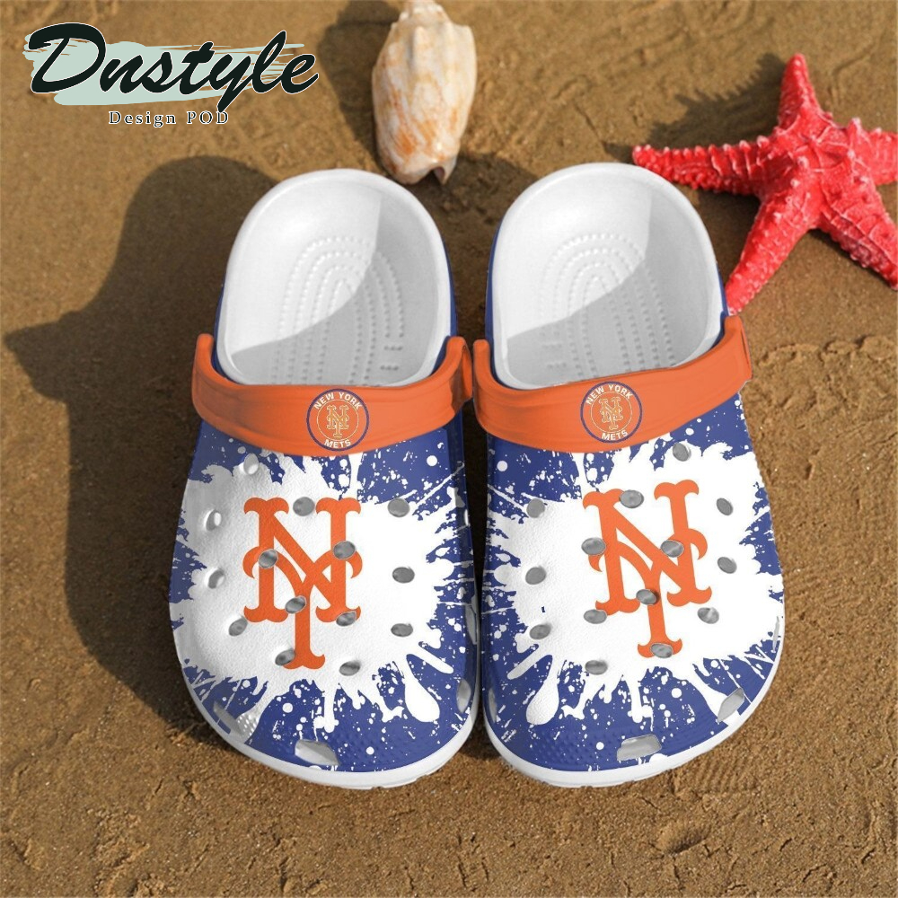 Mlb New York Mets Crocs Crocband Clogs