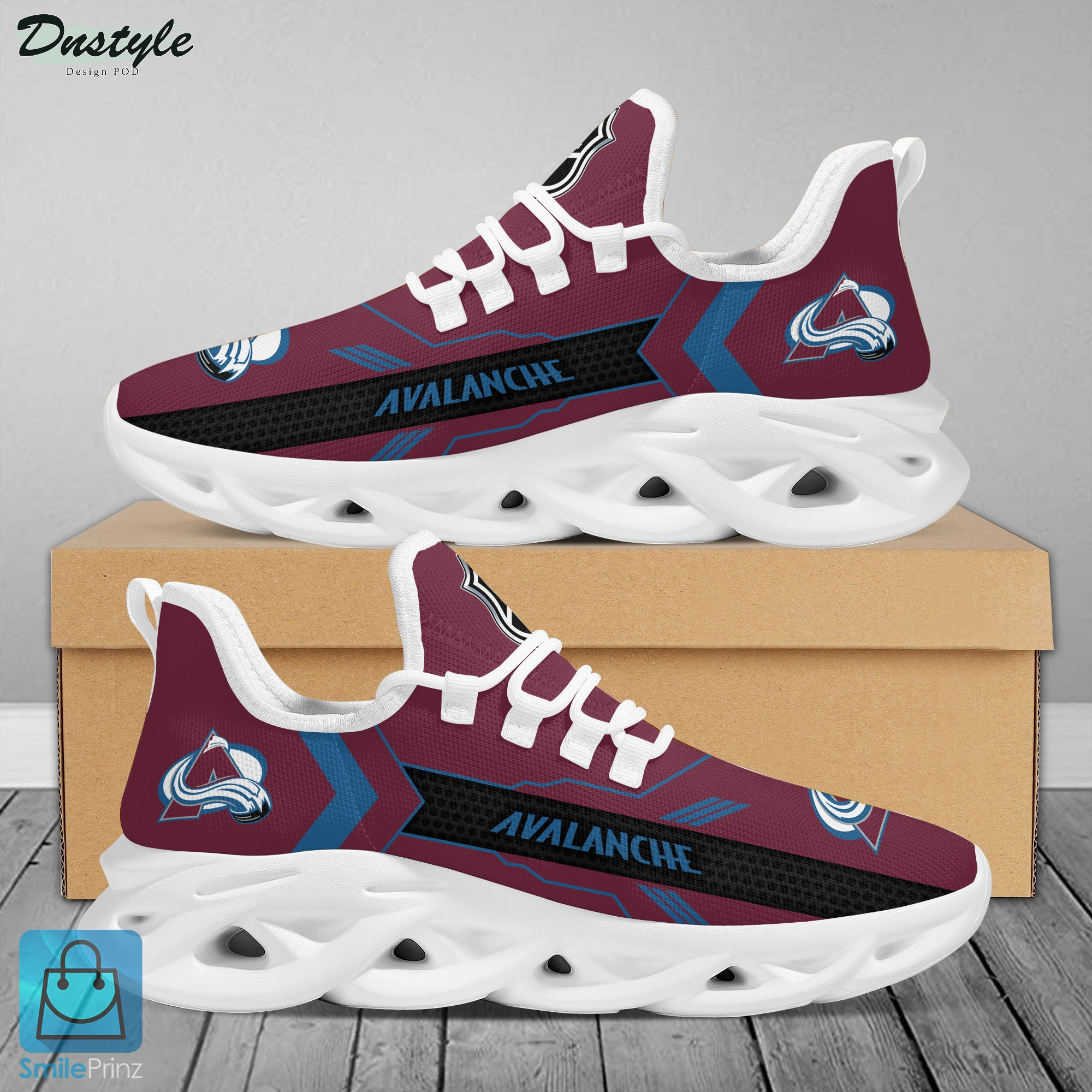NHL Colorado Avalanche Clunky Max Soul Shoes