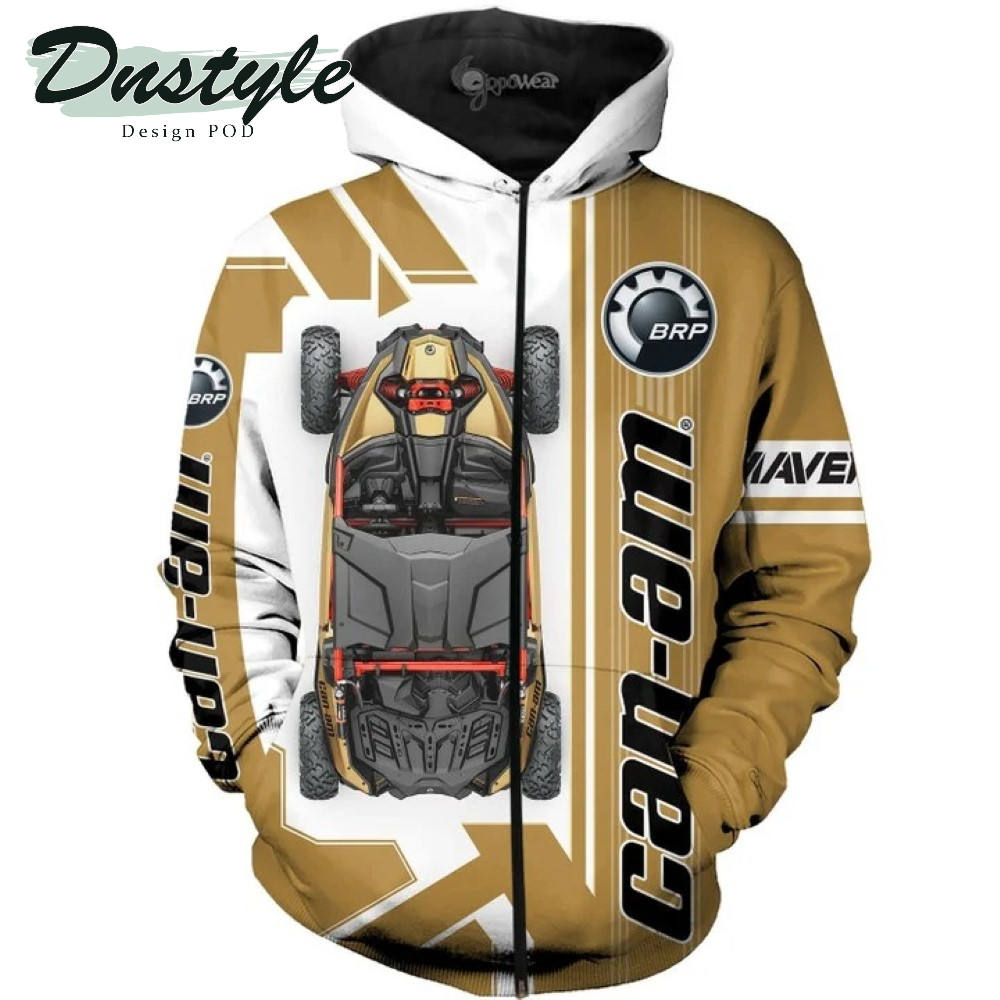 Can-Am Maverick X3 3D All Over Printed Hoodie
