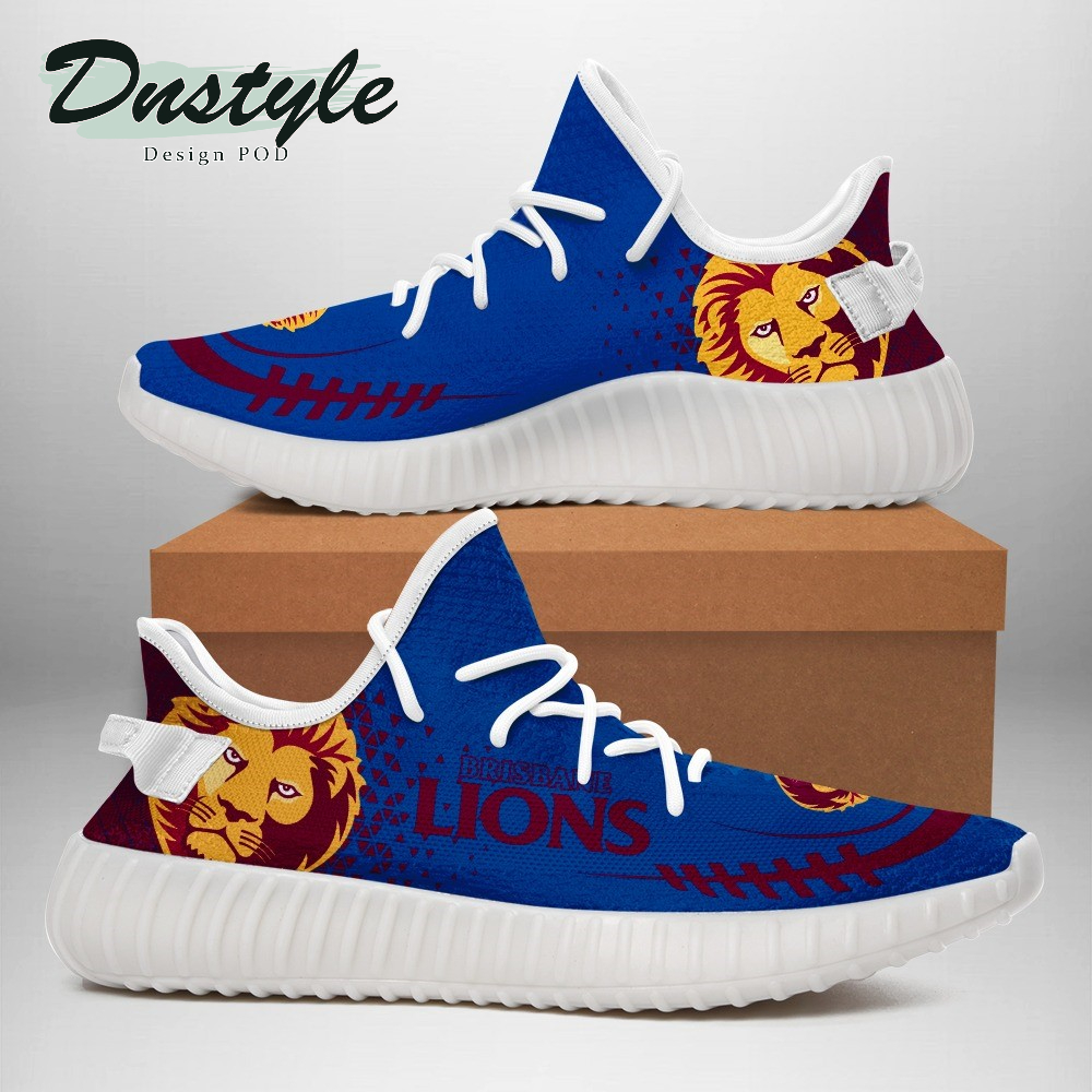 Brisbane Lions AFL Yeezy Shoes Sneakers
