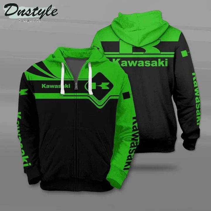 Kawasaki 3d all over print hoodie