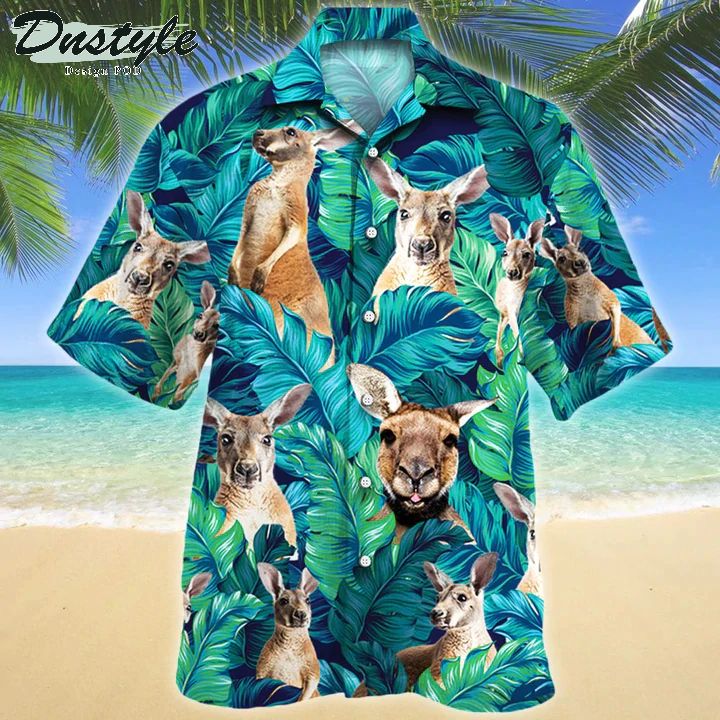 Kangaroo Lovers Gift Hawaiian Shirt