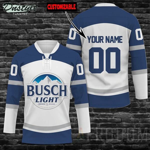 Busch Light Personalized Hockey Jersey