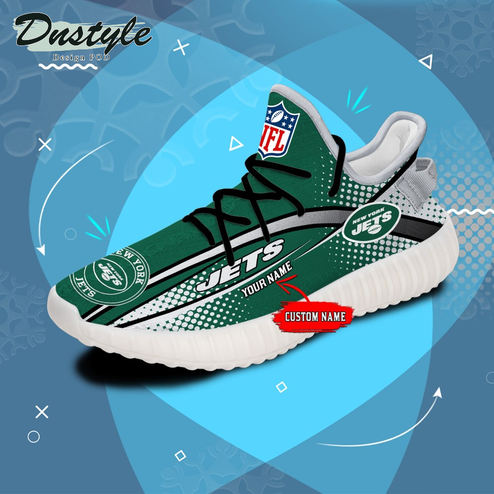 New York Jets Personalized Yeezy Boots Sneakers