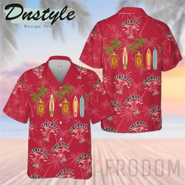 Palm Trees Hawaii Fireball Hawaii Shirt