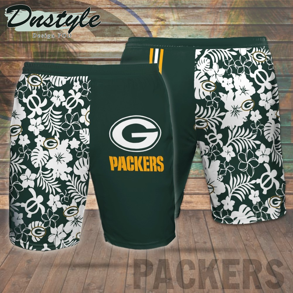 Personalized Green Bay Packers Hawaiian Shirt And Short