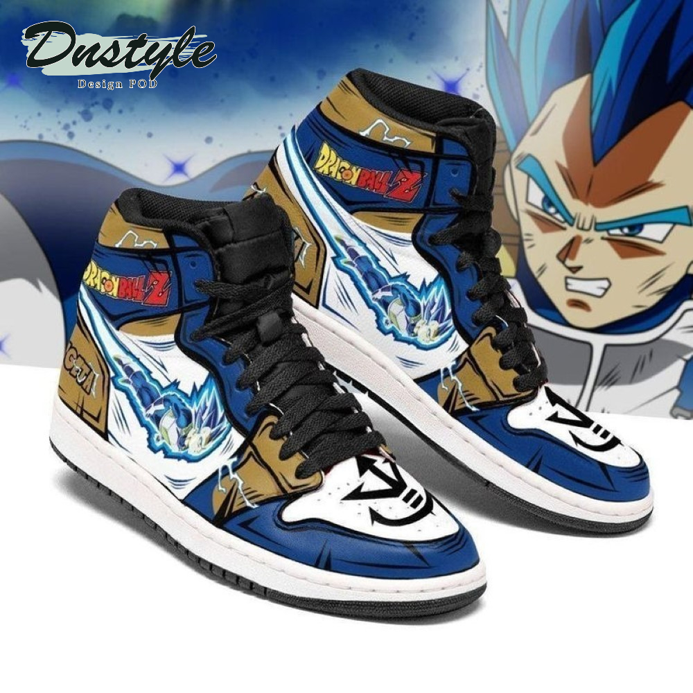 Dragon ball Z Vegeta Anime Air Jordan High Top Sneaker