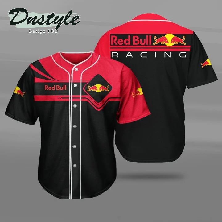 Red Bull Racing 3d Baseball Jersey