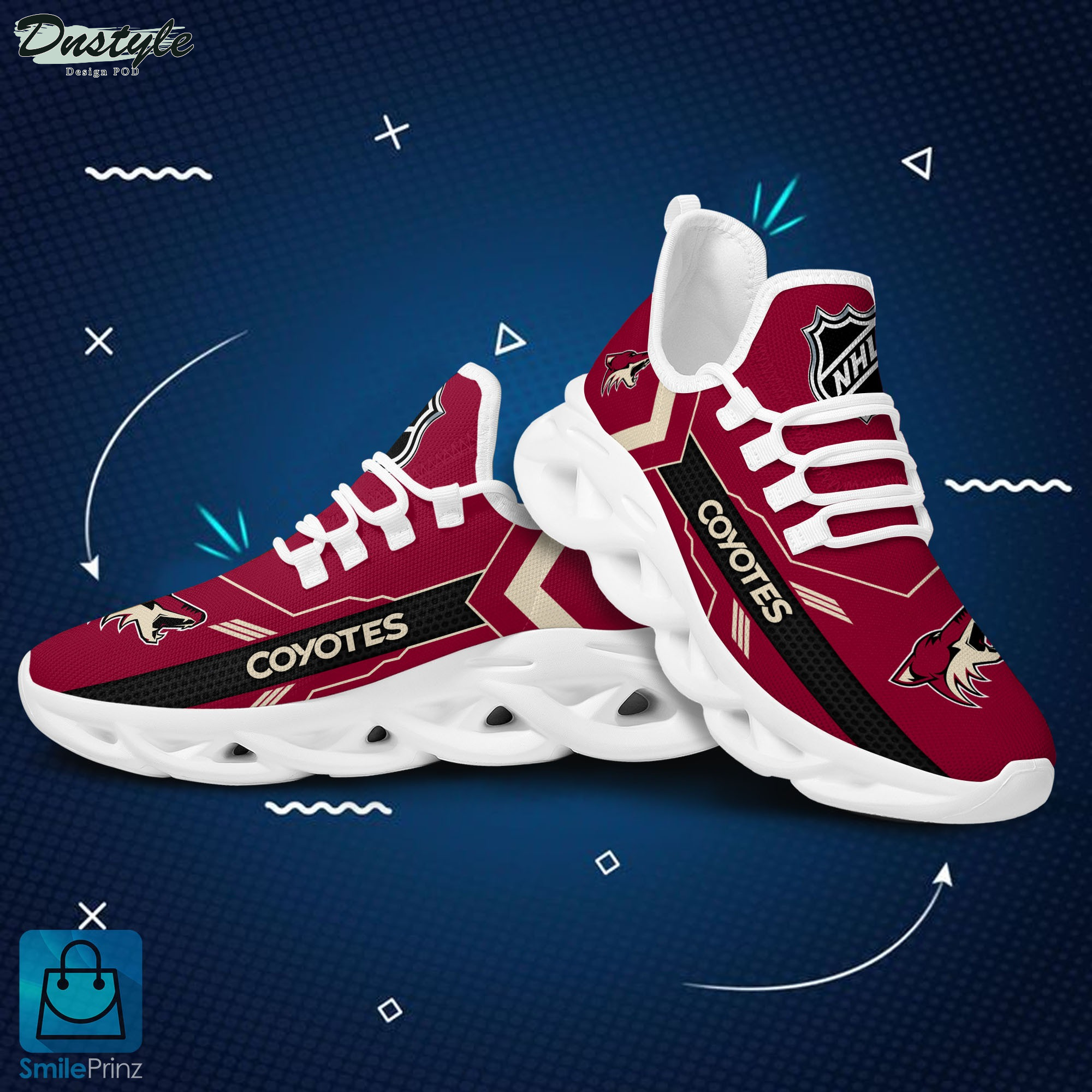 NHL Arizona Coyotes Clunky Max Soul Shoes