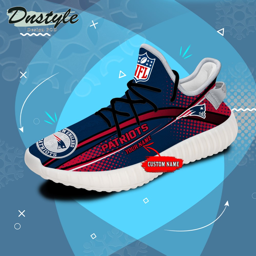 New England Patriots Personalized Yeezy Boots Sneakers