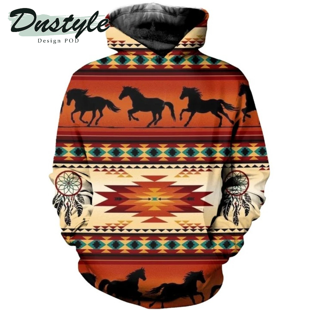 Horse Dream Catcher 3D All Over Printed Hoodie