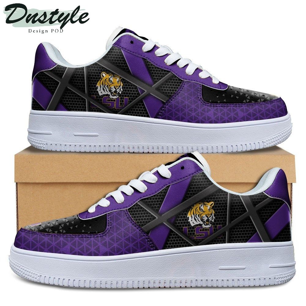 LSU Tigers NCAA Air Force 1 Shoes Sneaker