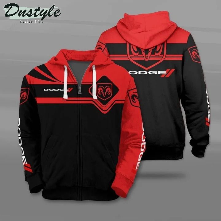 Dodge 3d all over print hoodie