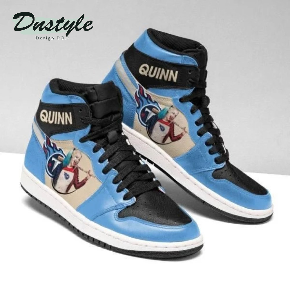 Harley Quinn Tennessee Titans Nfl High Air Jordan 1 Shoes Sneaker