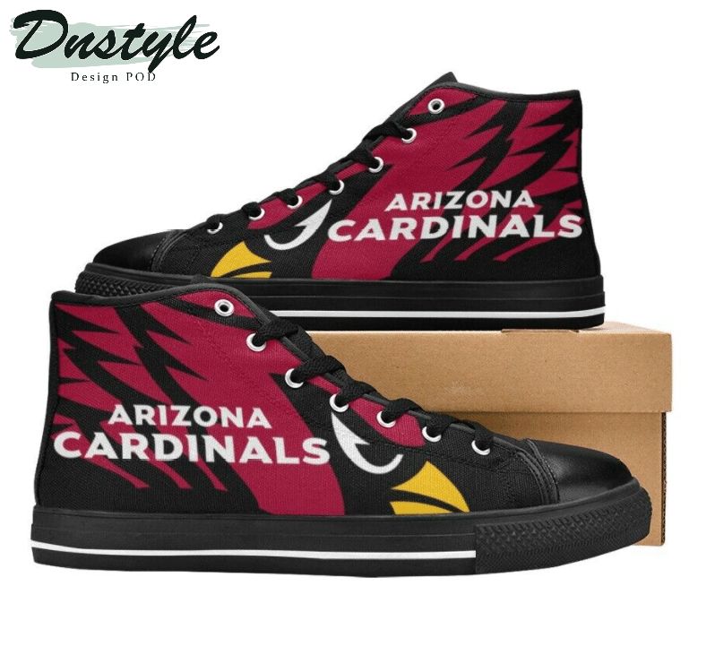 Arizona Cardinals NFL Football 14 Canvas High Top Shoes