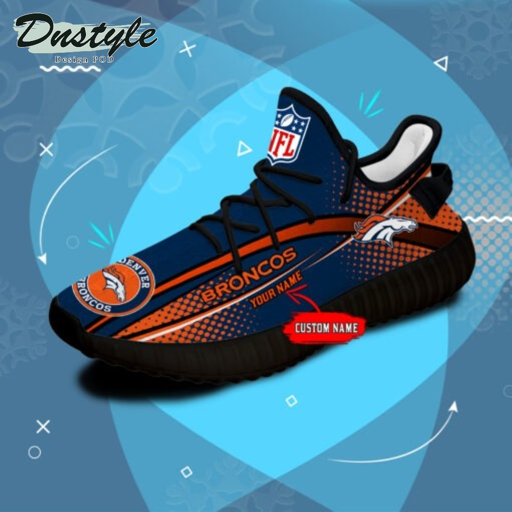 Denver Broncos Personalized Yeezy Boots Sneakers