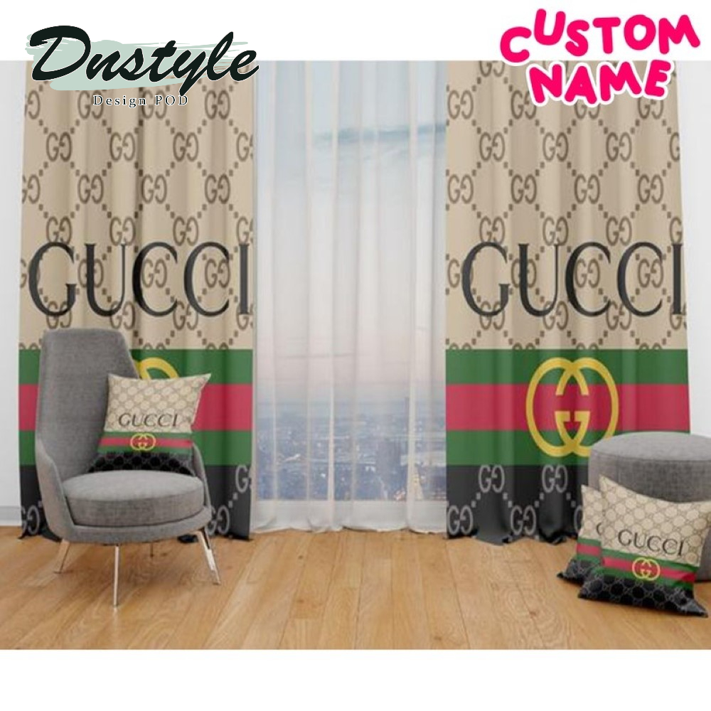 Gucci Gc Type 19 Luxury Brand Window Curtains