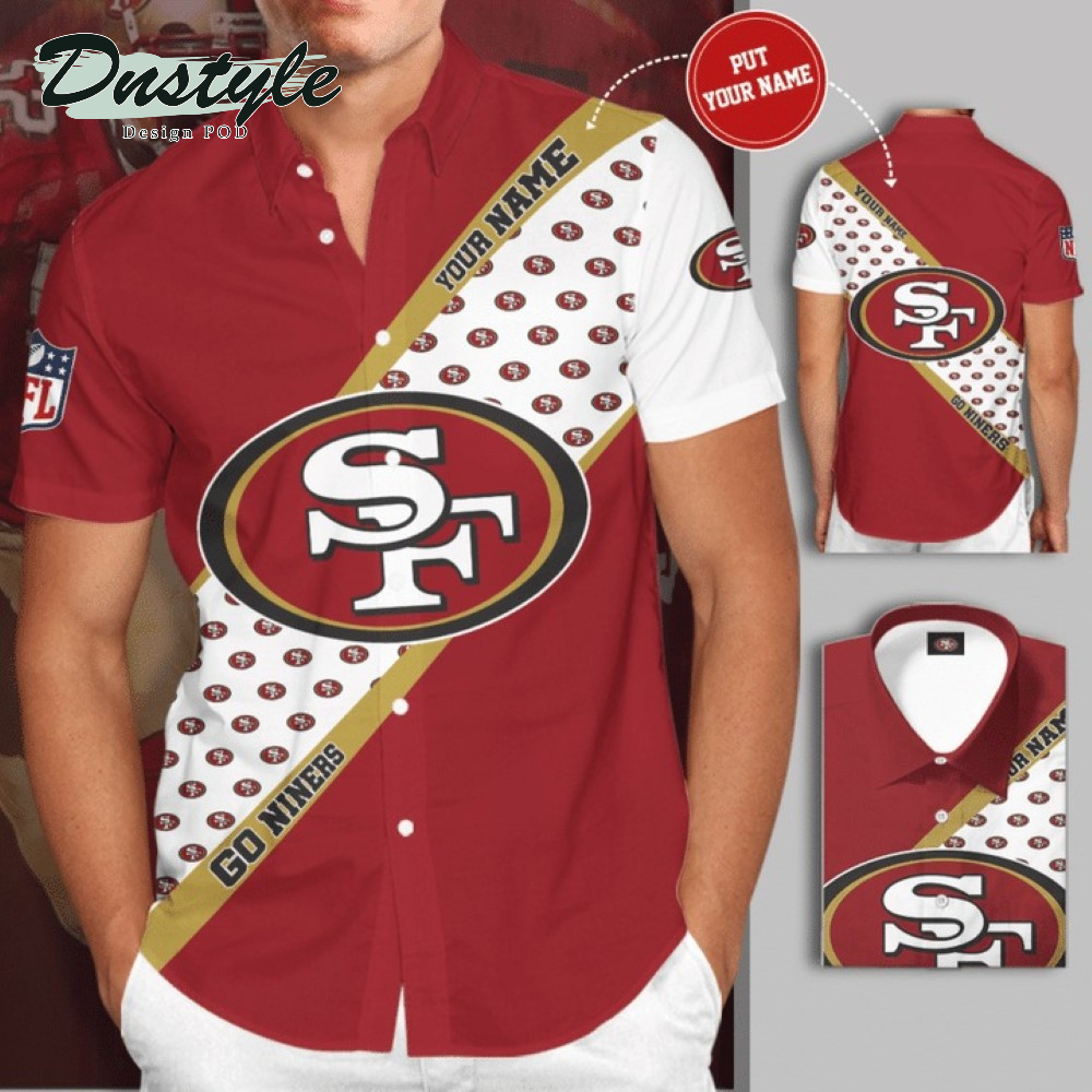 Personalized San Francisco 49Ers Football Team Red Hawaiian Shirt