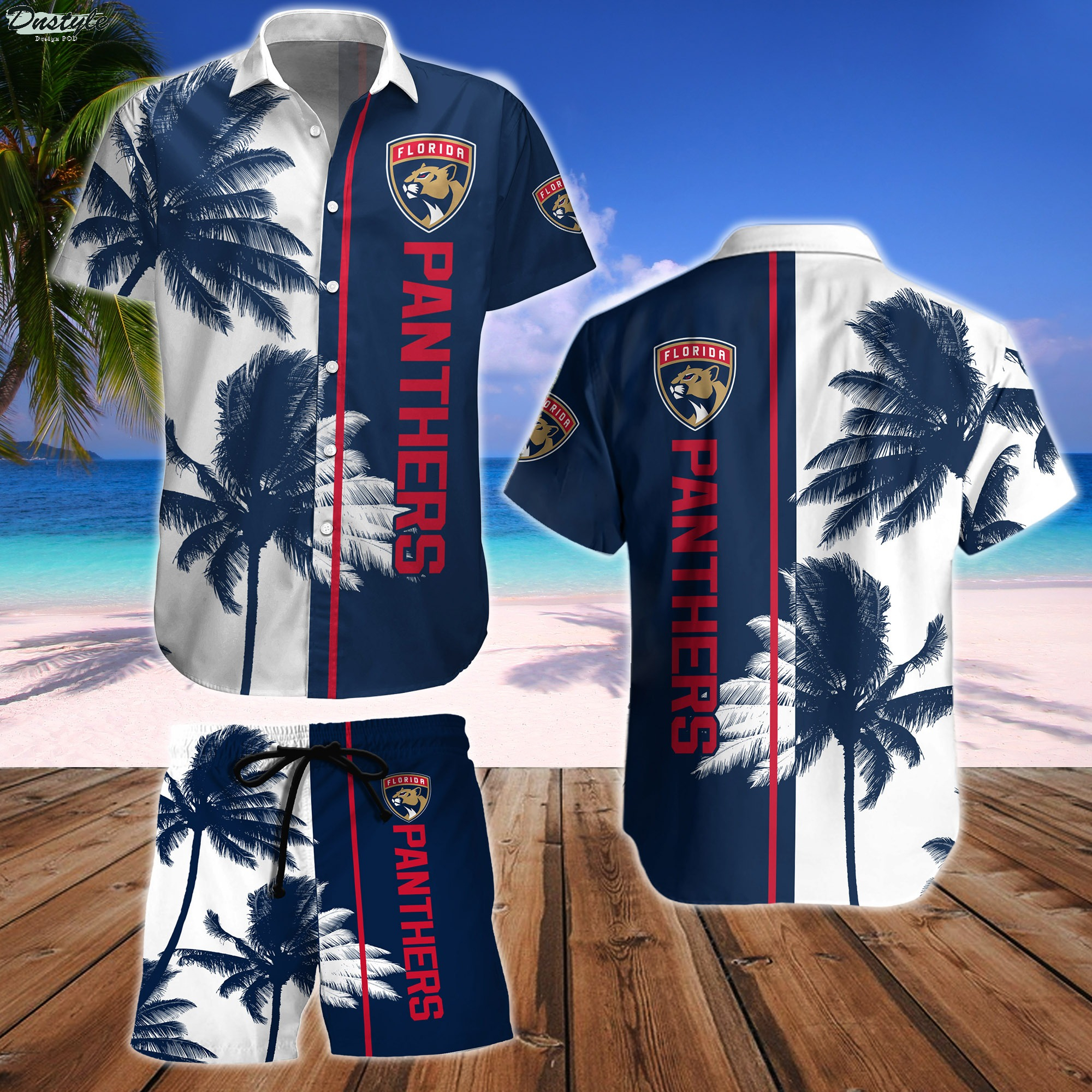 Florida Panthers Hawaiian Shirt And Short