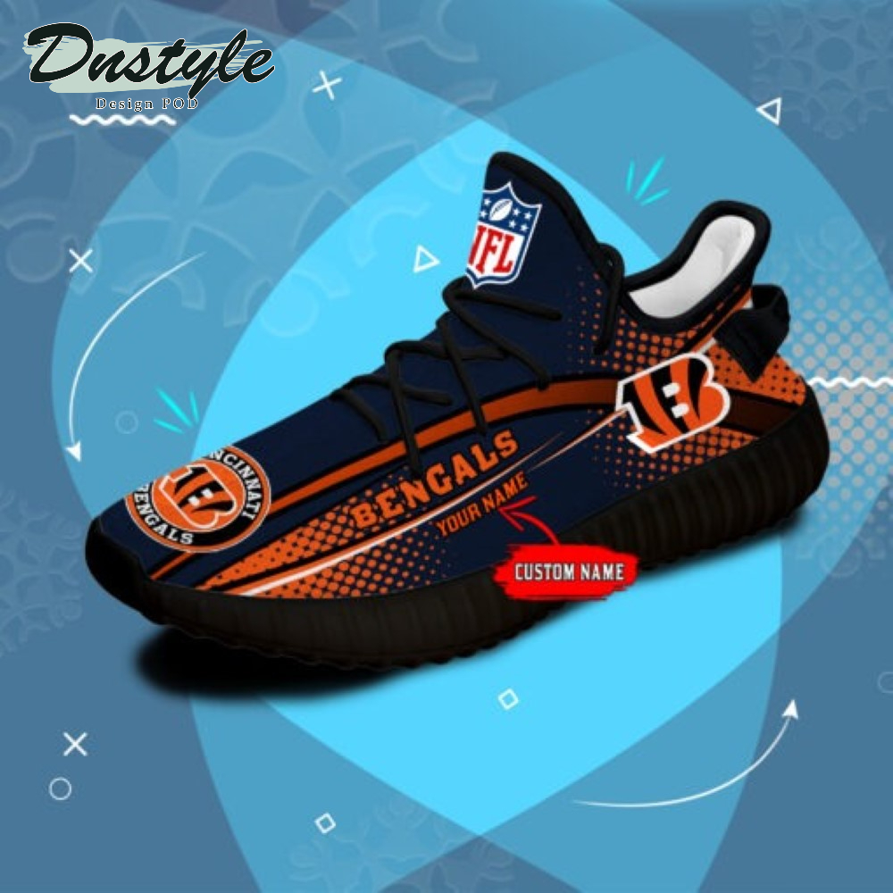 Cincinnati Bengals Personalized Yeezy Boots Sneakers