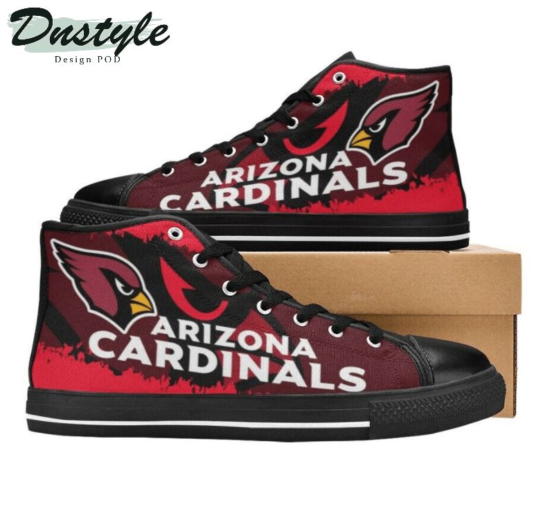 Arizona Cardinals NFL Football 16 Canvas High Top Shoes