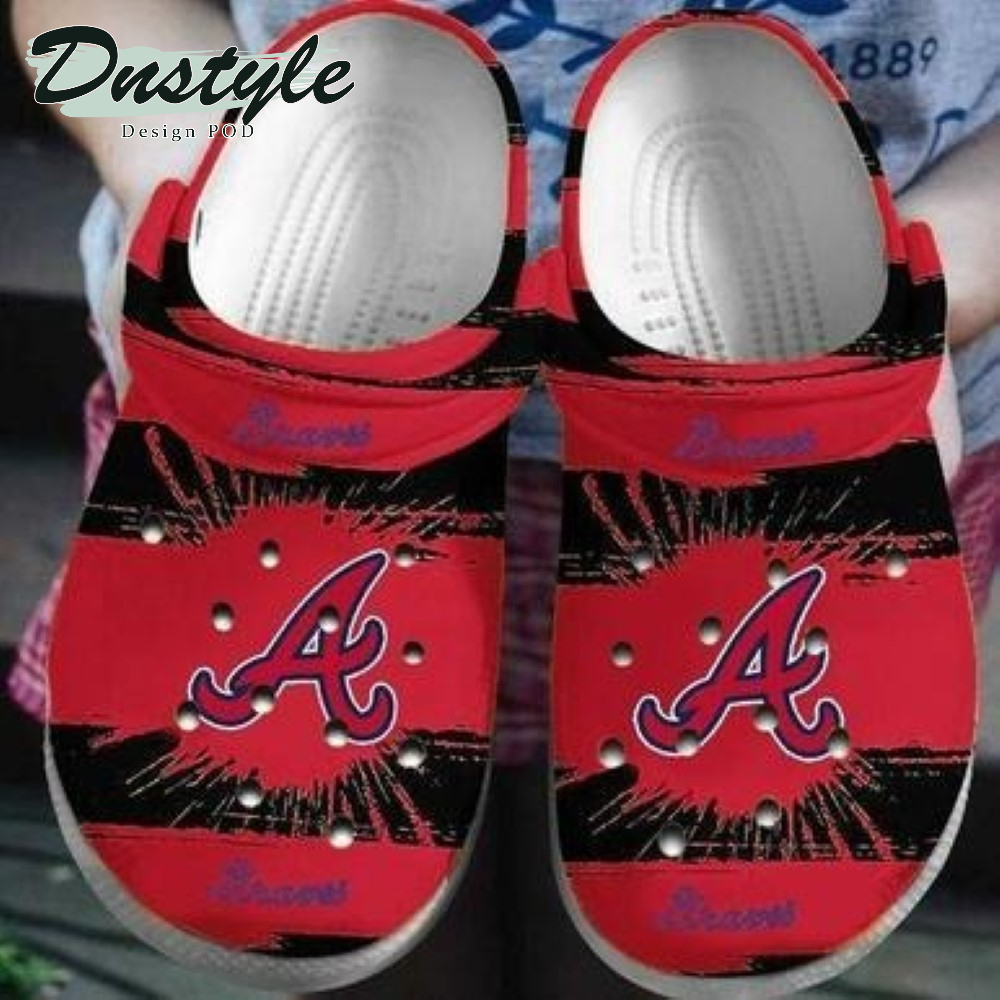 Atlanta Braves MLB Crocs Crocband Clogs