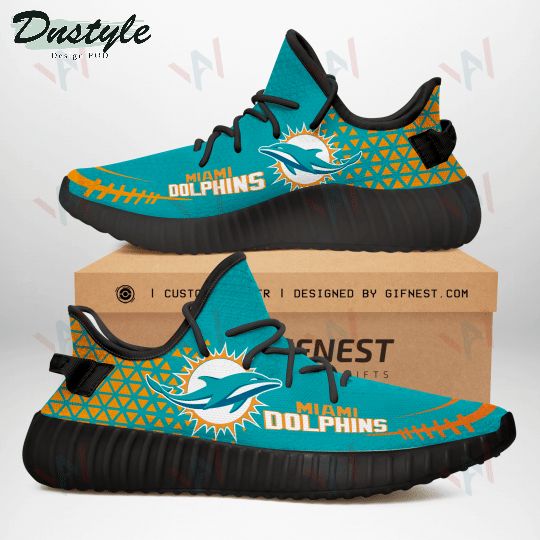 Miami Dolphins Yeezy Shoes Sneakers
