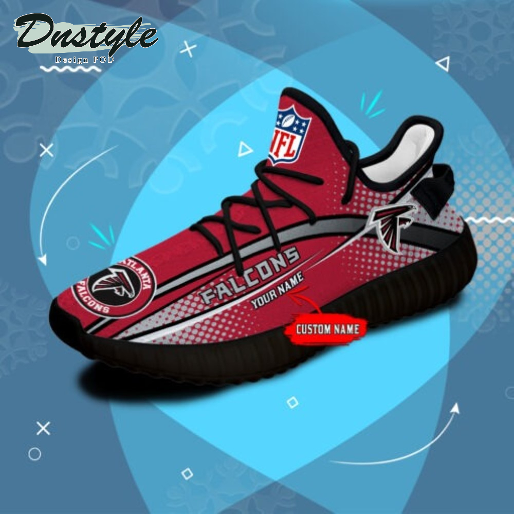 Atlanta Falcons Personalized Yeezy Boots Sneakers