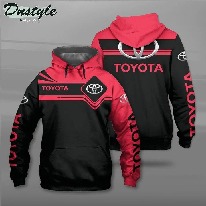 Toyota 3d all over print hoodie