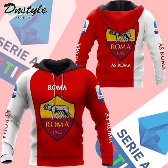 As Roma 1927 3d all over printed hoodie
