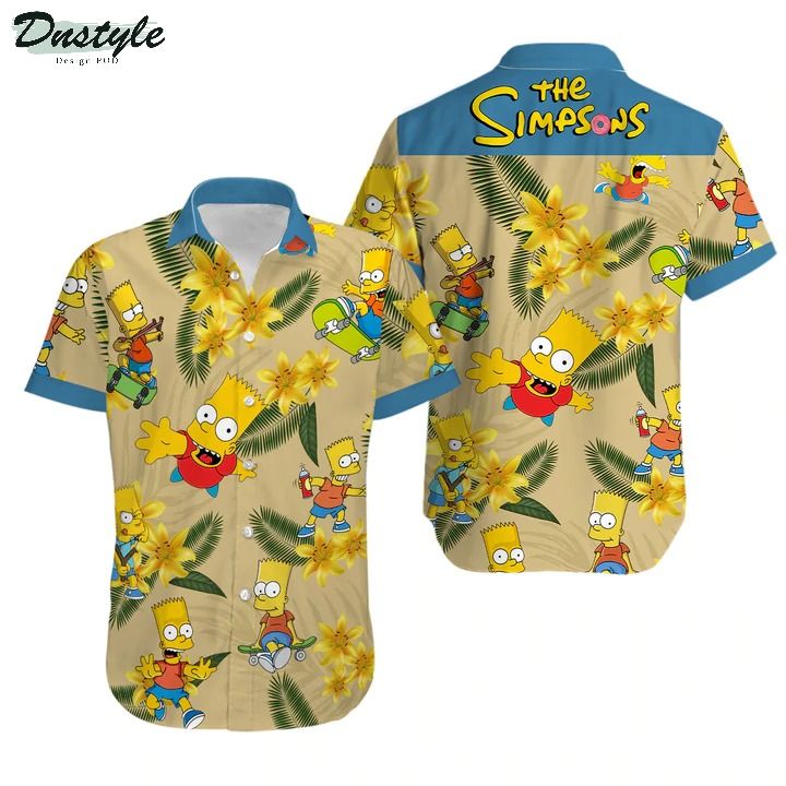 The Simpsons Bart Simpson Hawaiian Shirt