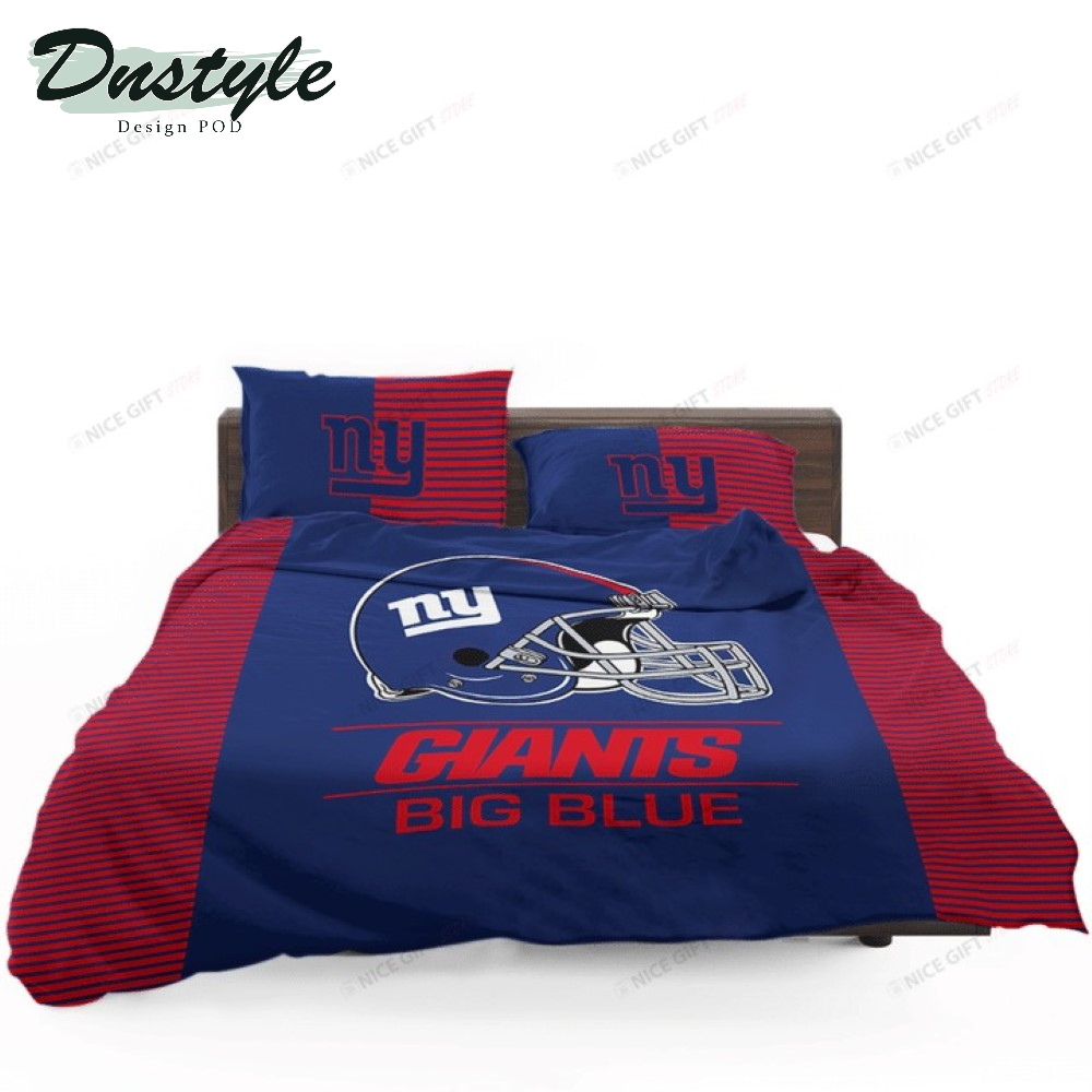 NFL New York Giants Big Blue Bedding Set