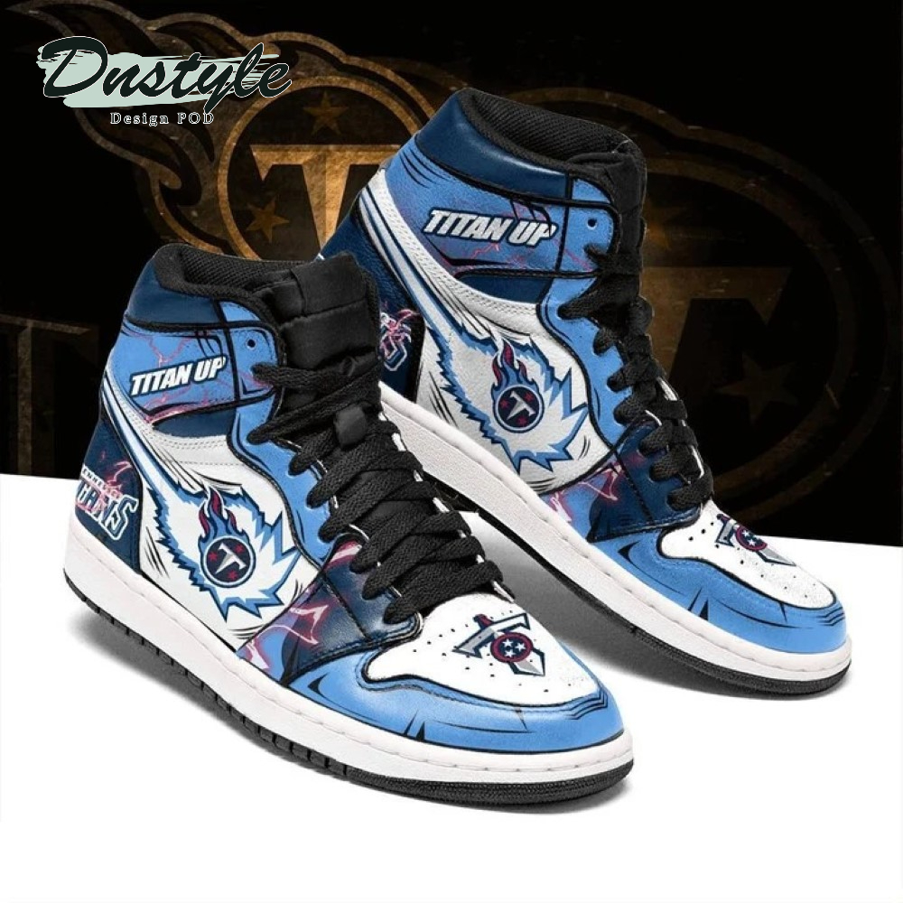 Tennessee Titans Nfl High Air Jordan 1 Shoes Sneaker
