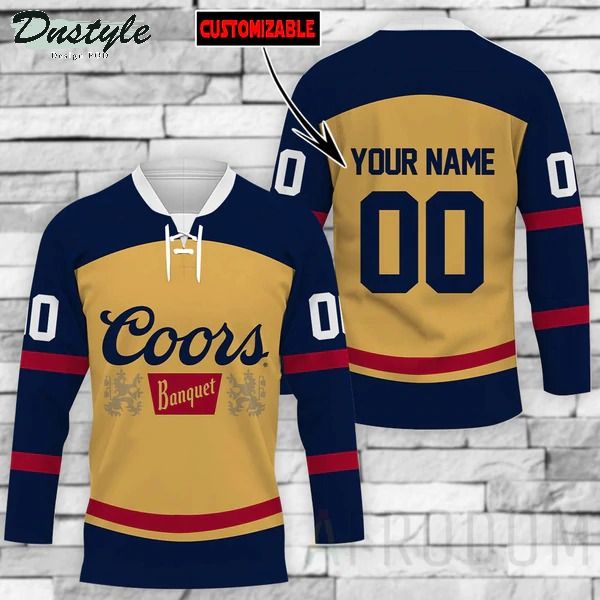 Coors Banquet Personalized Hockey Jersey