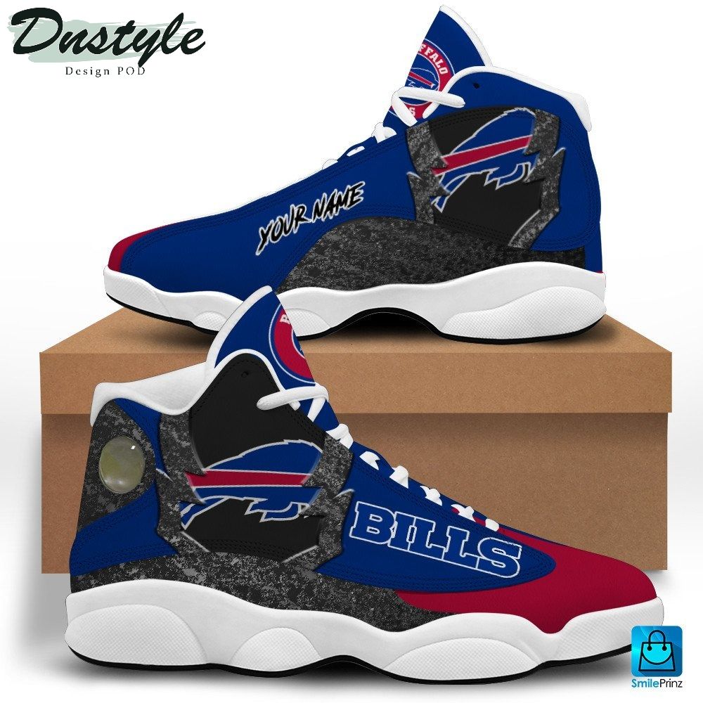 Buffalo Bills Custom Name Air Jordan 13 Shoes Sneaker