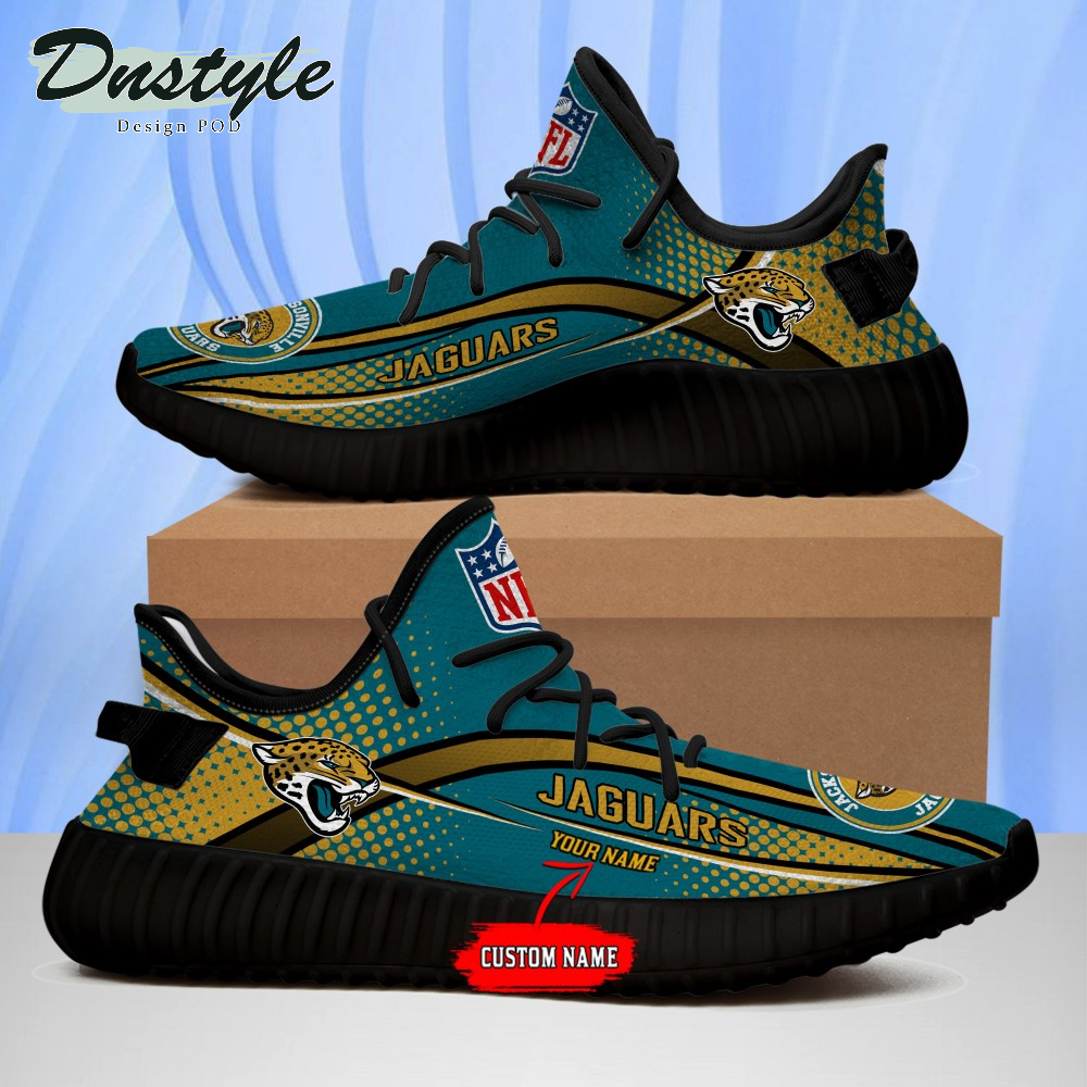 Jacksonville Jaguars Personalized Yeezy Boots Sneakers