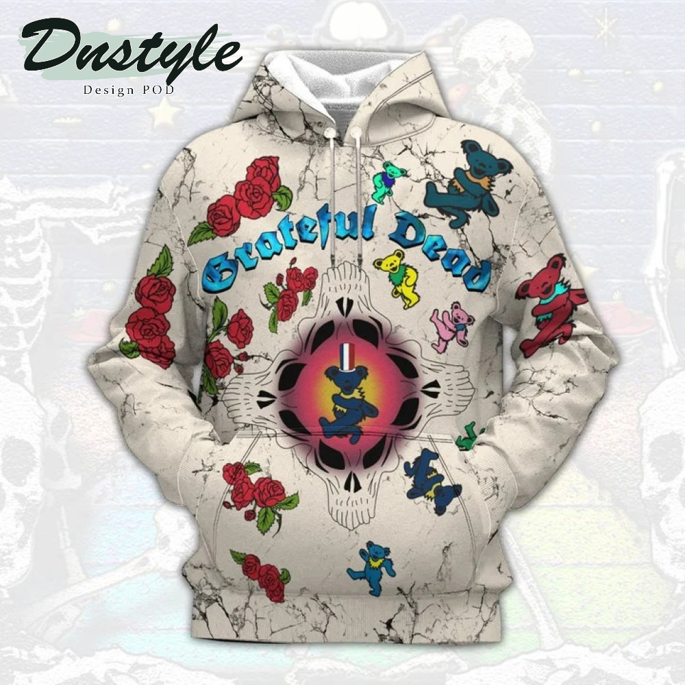 Grateful Dead 3d all over printed hoodie