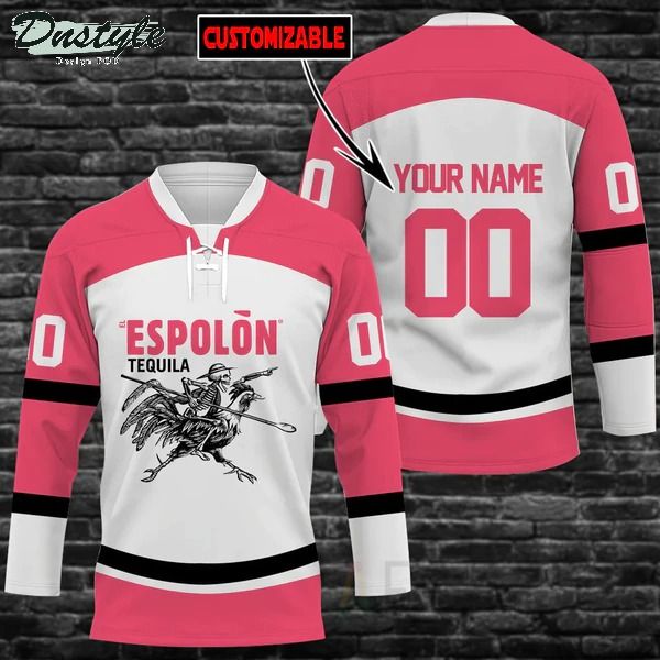 Espolon Tequila Personalized Hockey Jersey