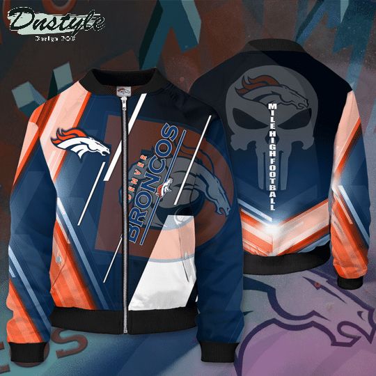 Denver Broncos Football Team Bomber Jacket